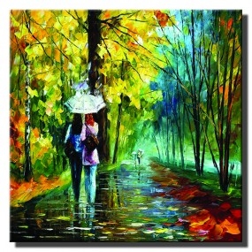 Tranh in Canvas sơn dầu